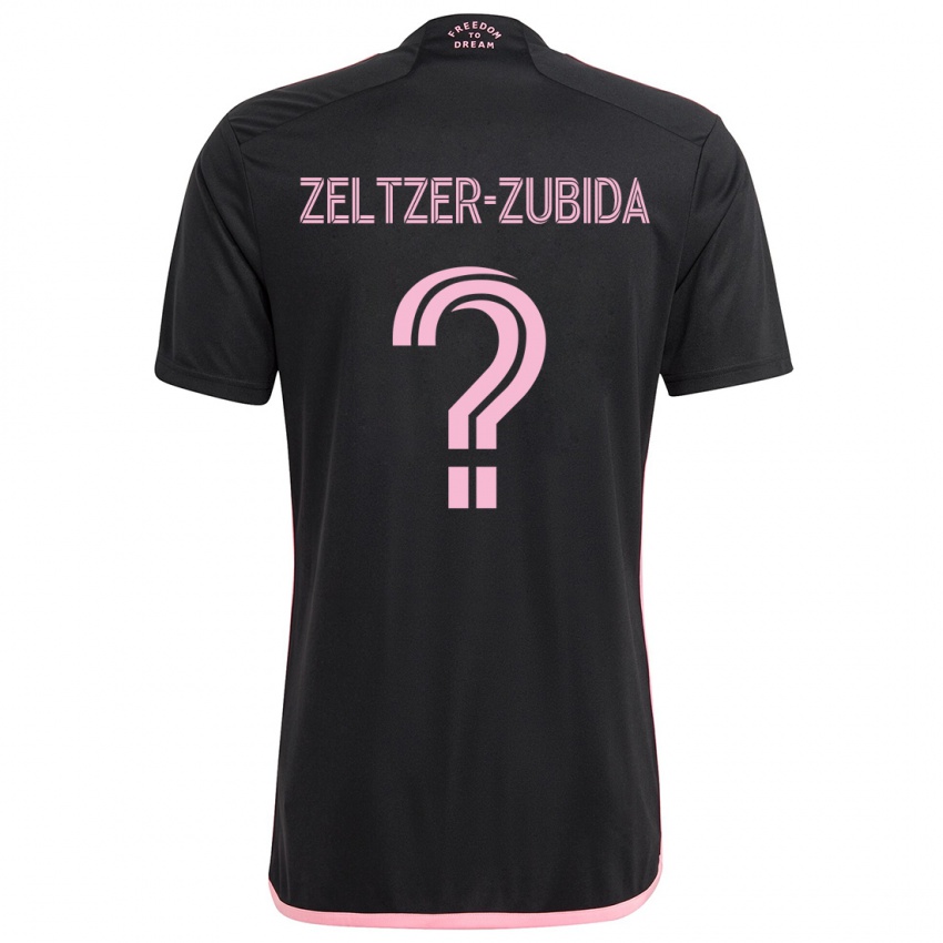 Kinderen Idoh Zeltzer-Zubida #0 Zwart Uitshirt Uittenue 2024/25 T-Shirt