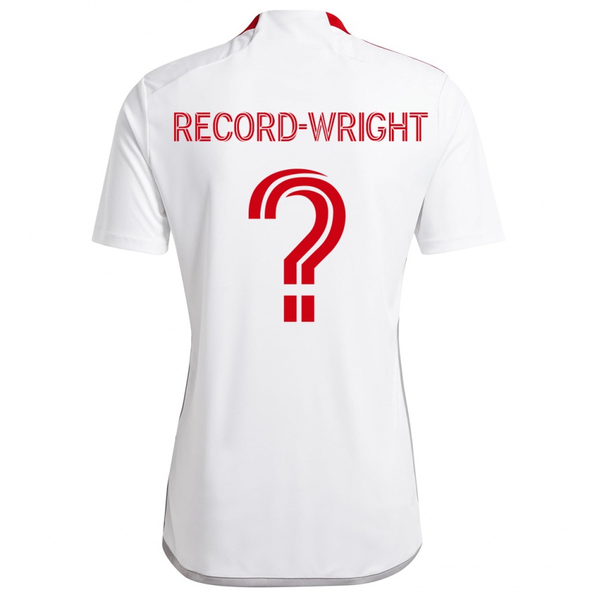 Kinderen Kemari Record-Wright #0 Wit Rood Uitshirt Uittenue 2024/25 T-Shirt