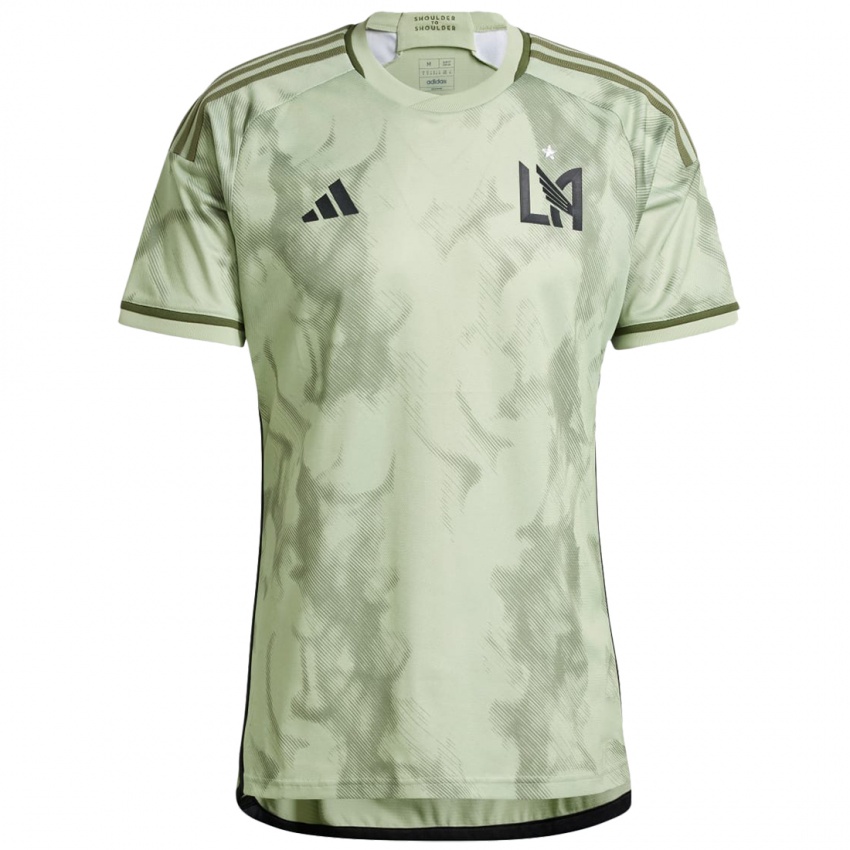 Kinderen Jeremi Rodríguez #12 Licht Groen Uitshirt Uittenue 2024/25 T-Shirt