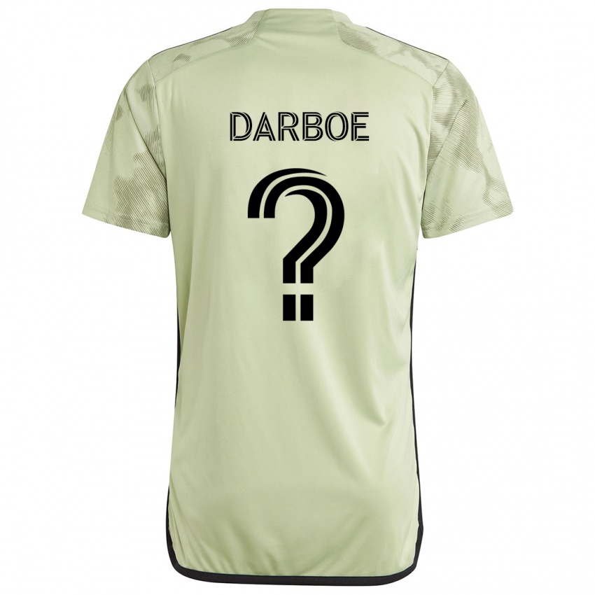 Kinderen Bajung Darboe #0 Licht Groen Uitshirt Uittenue 2024/25 T-Shirt