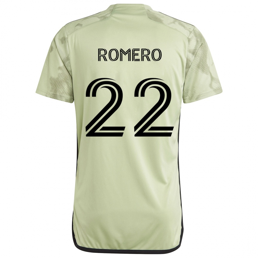 Kinderen Abraham Romero #22 Licht Groen Uitshirt Uittenue 2024/25 T-Shirt