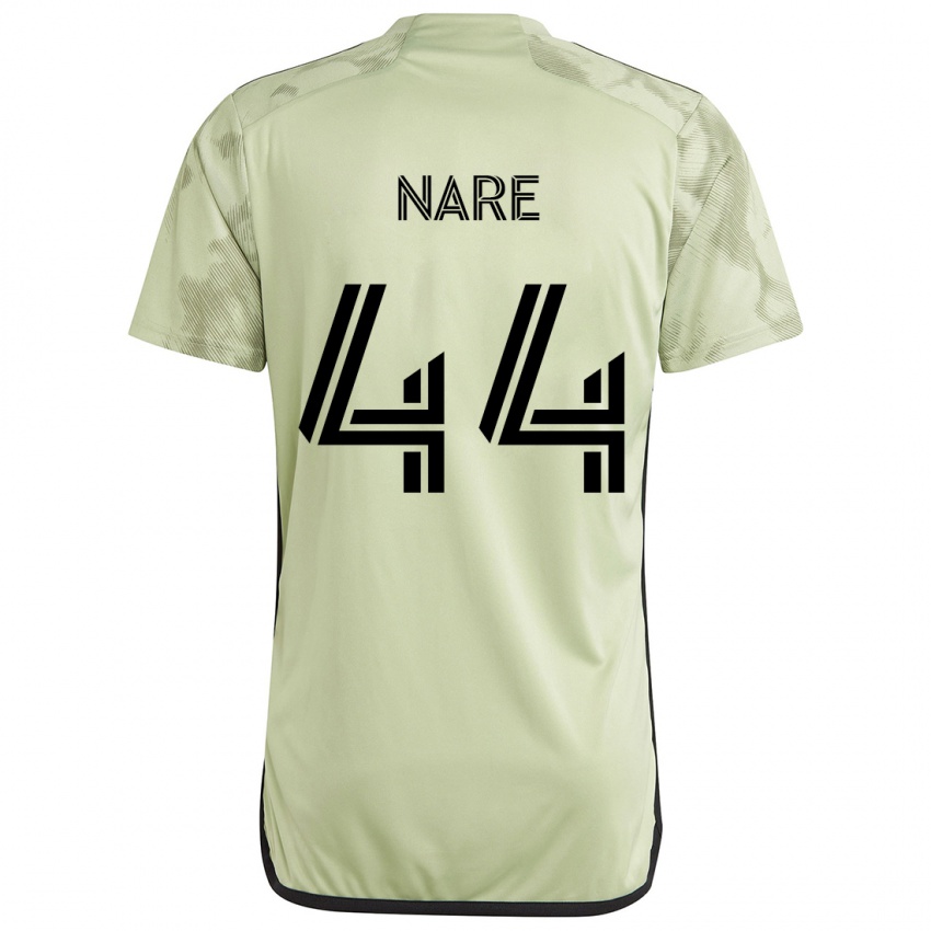 Kinderen Thabo Nare #44 Licht Groen Uitshirt Uittenue 2024/25 T-Shirt