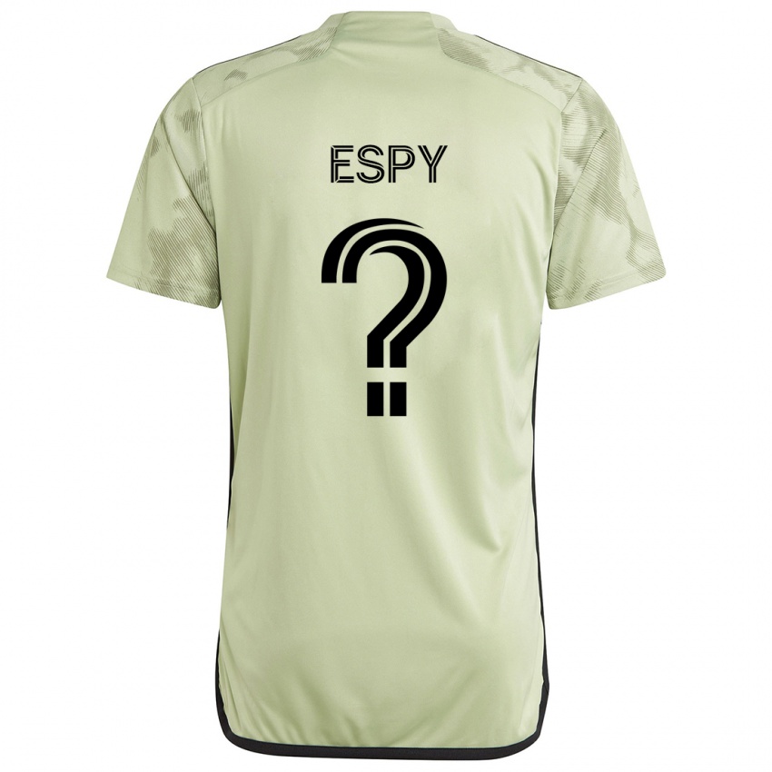 Kinderen Tyson Espy #0 Licht Groen Uitshirt Uittenue 2024/25 T-Shirt