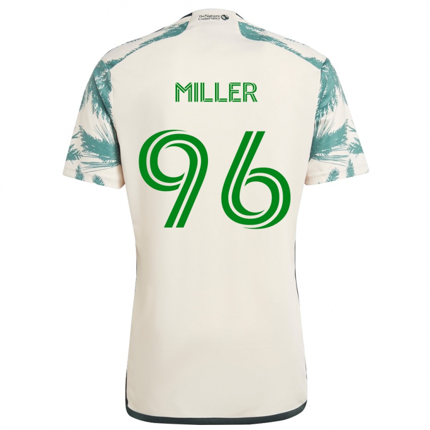 Kinderen Carver Miller #96 Beigebruin Uitshirt Uittenue 2024/25 T-Shirt