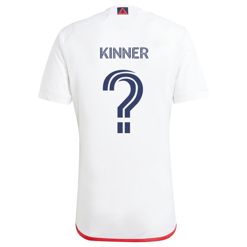 Kinderen Sage Kinner #0 Wit Rood Uitshirt Uittenue 2024/25 T-Shirt