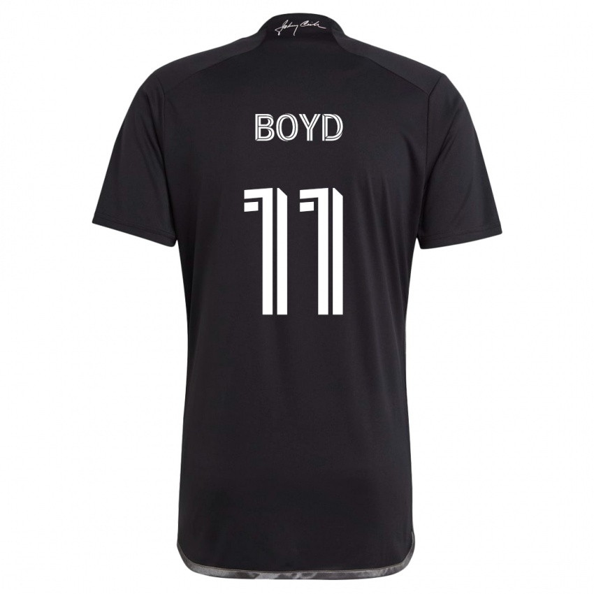 Kinderen Tyler Boyd #11 Zwart Uitshirt Uittenue 2024/25 T-Shirt