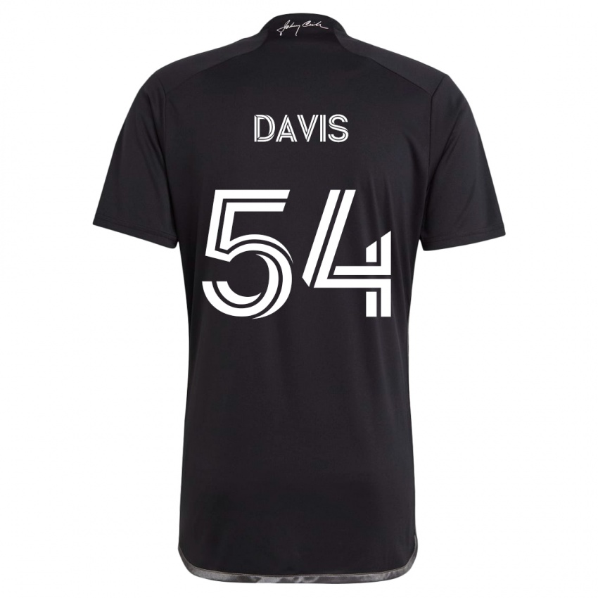 Kinderen Sean Davis #54 Zwart Uitshirt Uittenue 2024/25 T-Shirt