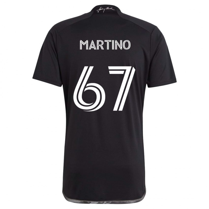 Kinderen Ben Martino #67 Zwart Uitshirt Uittenue 2024/25 T-Shirt