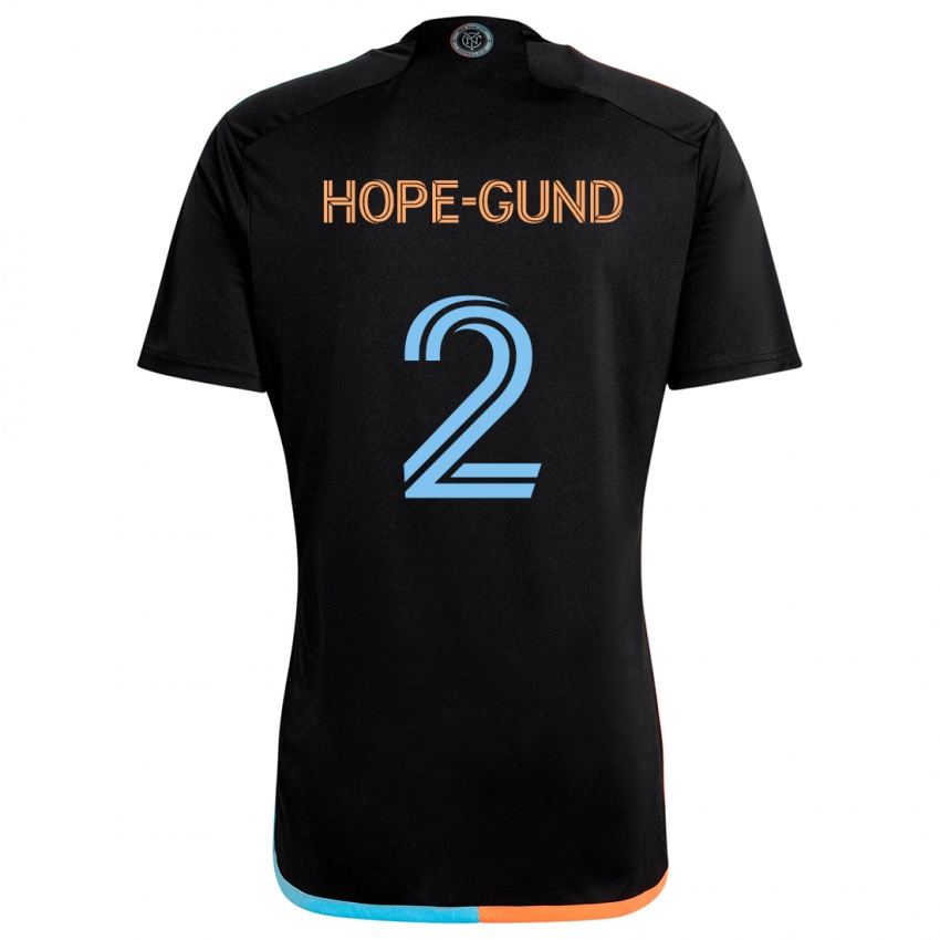 Kinderen Rio Hope-Gund #2 Zwart Oranje Blauw Uitshirt Uittenue 2024/25 T-Shirt