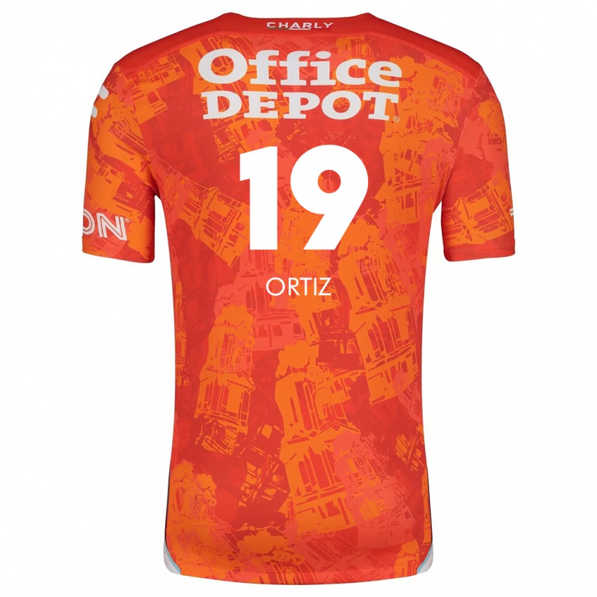 Kinderen Celso Ortiz #19 Oranje Wit Uitshirt Uittenue 2024/25 T-Shirt