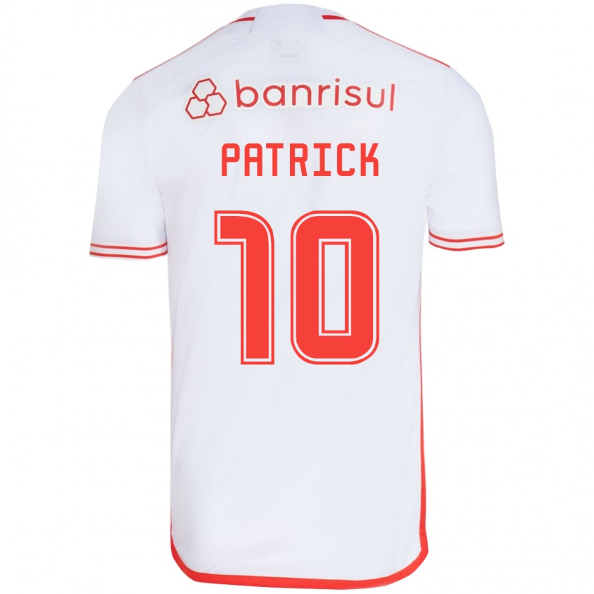 Kinderen Alan Patrick #10 Wit Rood Uitshirt Uittenue 2024/25 T-Shirt