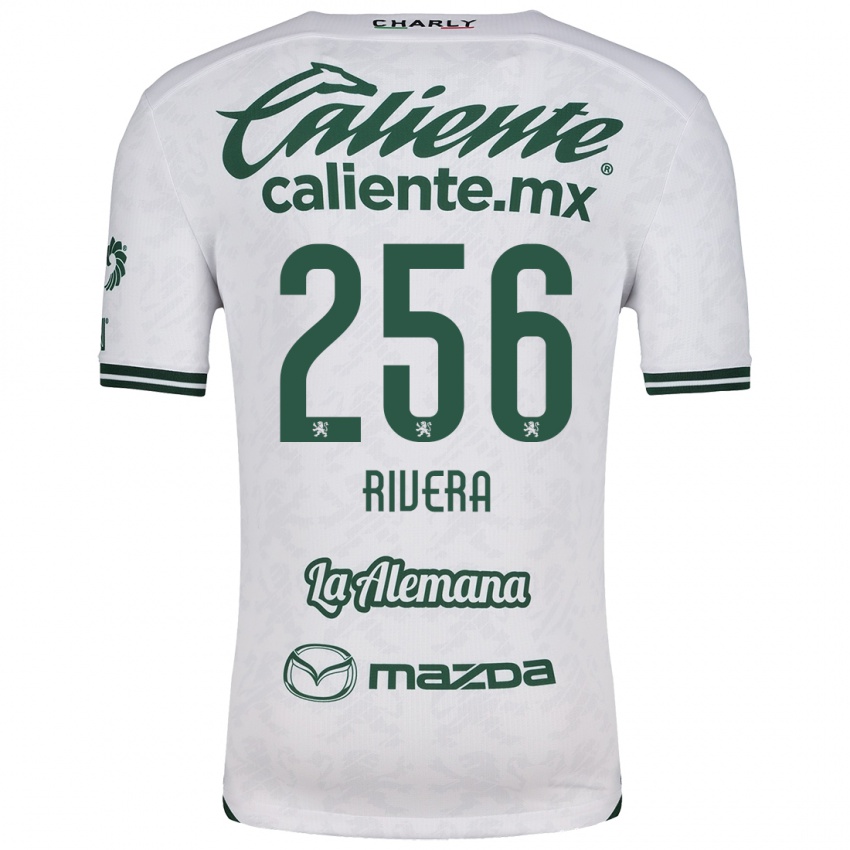 Kinderen Fernando Rivera #256 Wit Groen Uitshirt Uittenue 2024/25 T-Shirt