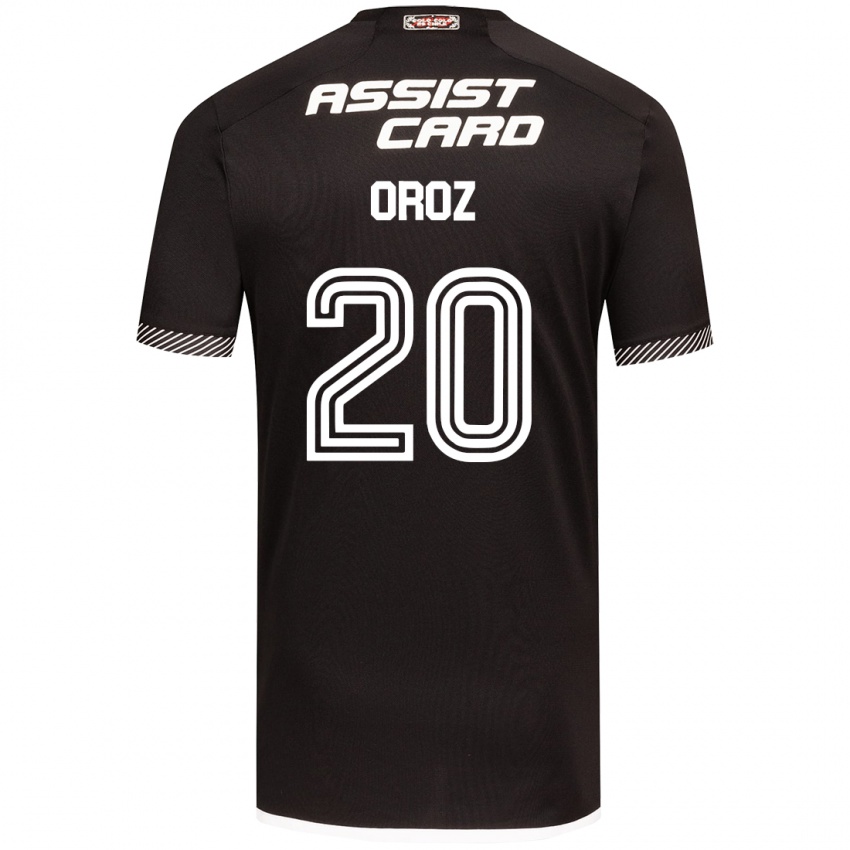 Kinderen Alexander Oroz #20 Zwart Wit Uitshirt Uittenue 2024/25 T-Shirt