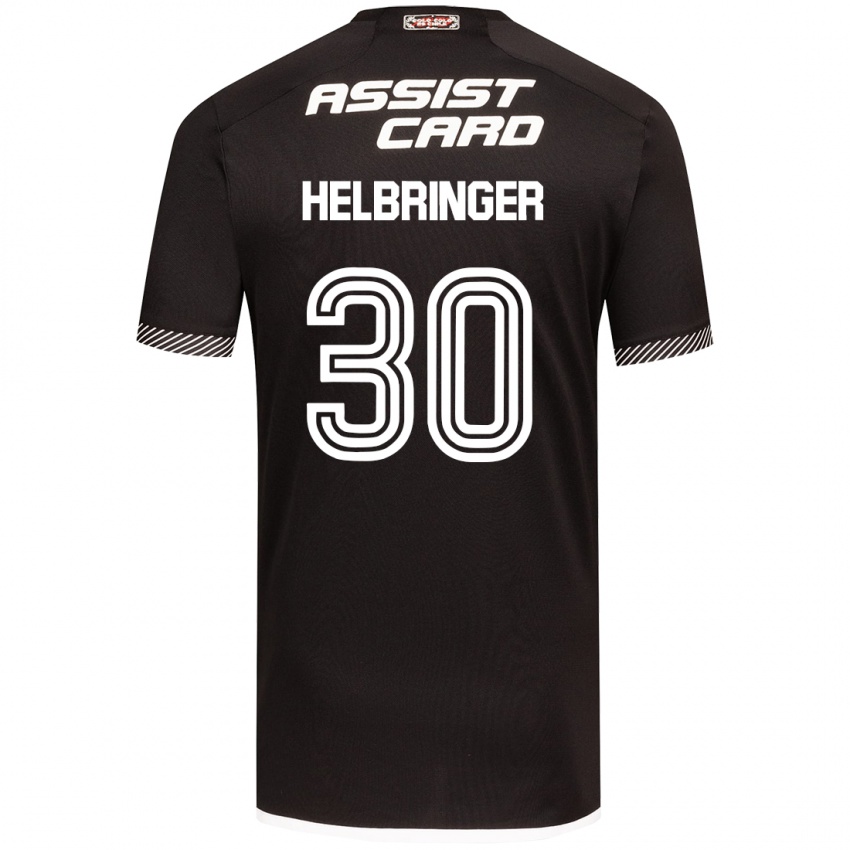 Kinderen Aixa Helbringer #30 Zwart Wit Uitshirt Uittenue 2024/25 T-Shirt