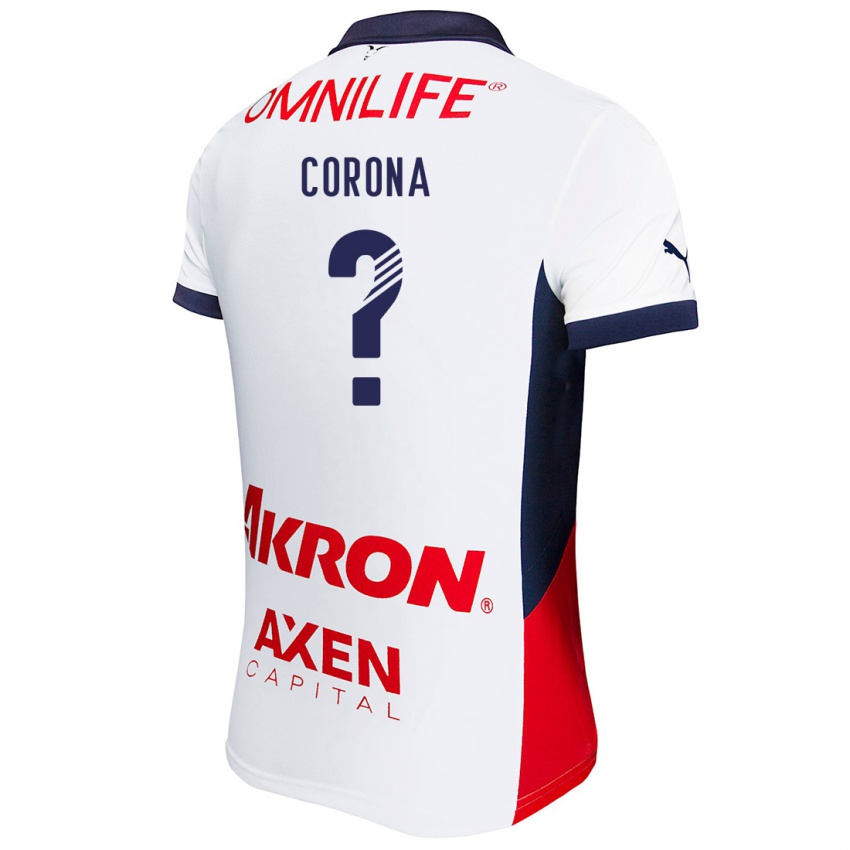 Kinderen Ever Corona #0 Wit Rood Blauw Uitshirt Uittenue 2024/25 T-Shirt