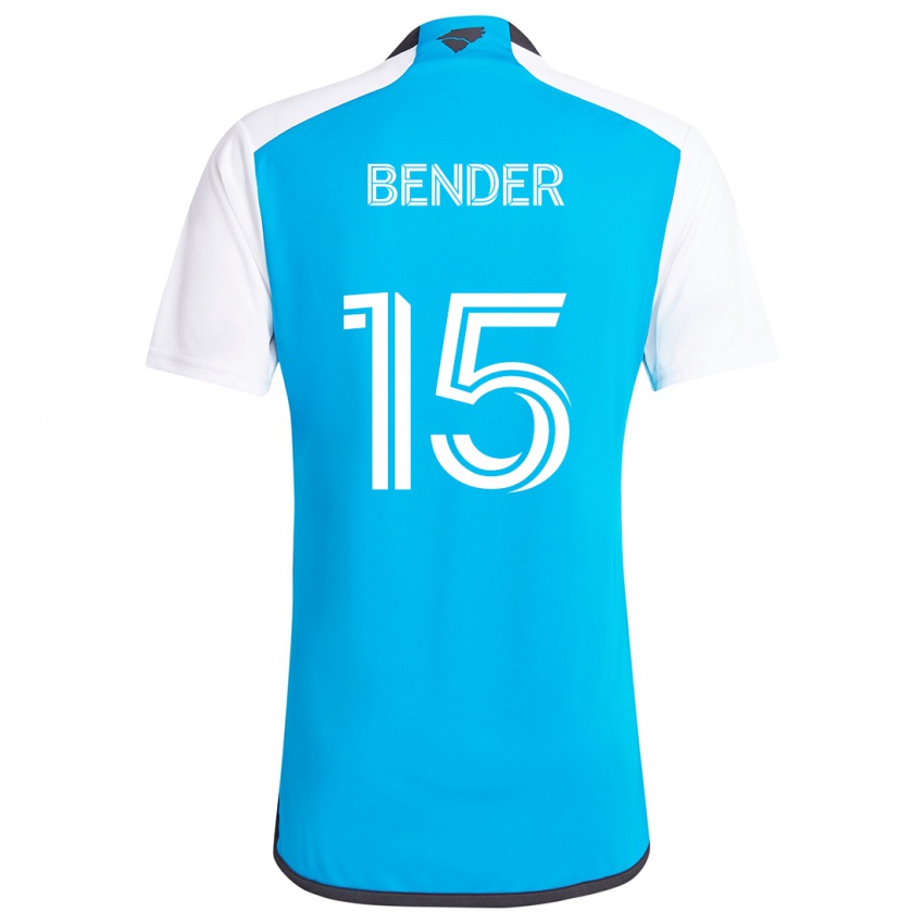 Heren Ben Bender #15 Blauw Wit Thuisshirt Thuistenue 2024/25 T-Shirt