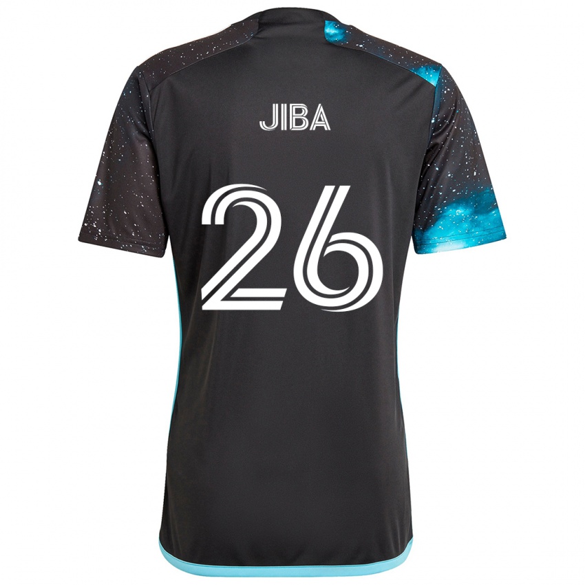 Heren Ryen Jiba #26 Zwart Blauw Thuisshirt Thuistenue 2024/25 T-Shirt