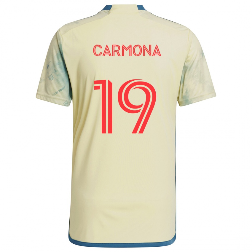 Heren Wikelman Carmona #19 Geel Rood Blauw Thuisshirt Thuistenue 2024/25 T-Shirt