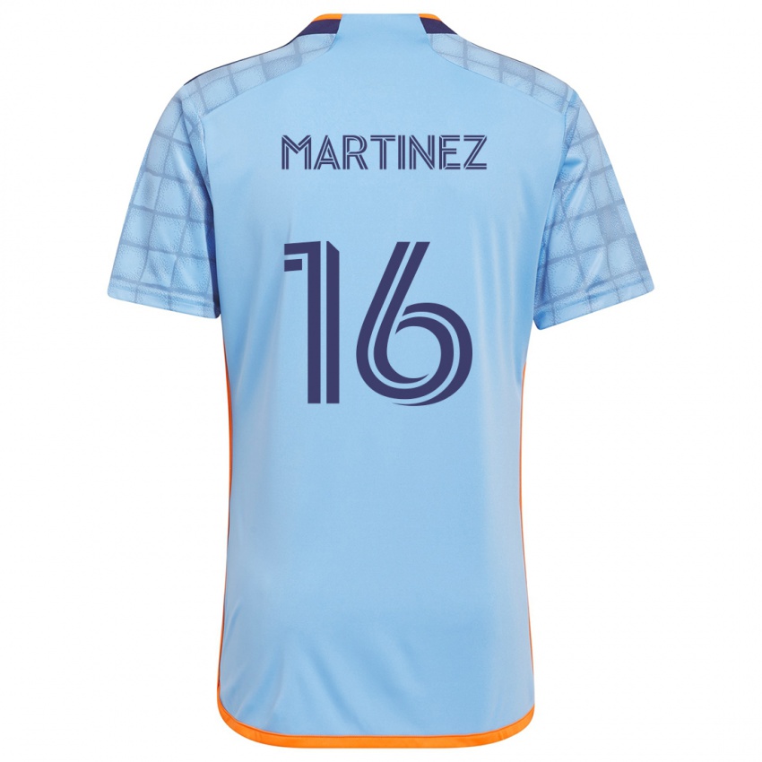 Heren Alonso Martínez #16 Blauw Oranje Thuisshirt Thuistenue 2024/25 T-Shirt