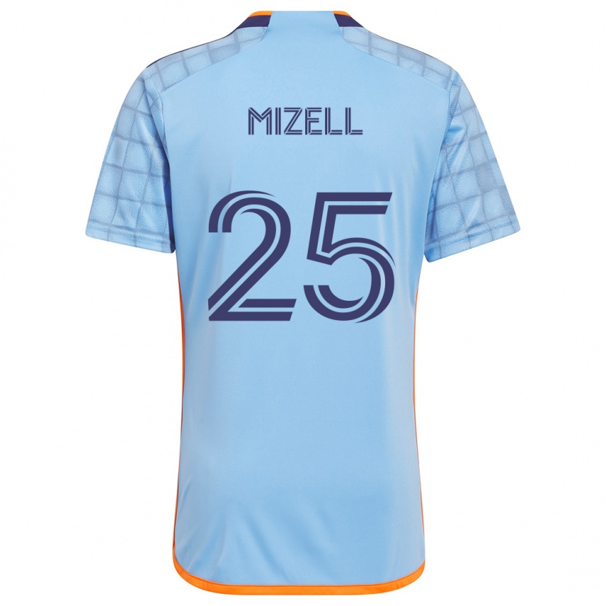 Heren Cody Mizell #25 Blauw Oranje Thuisshirt Thuistenue 2024/25 T-Shirt