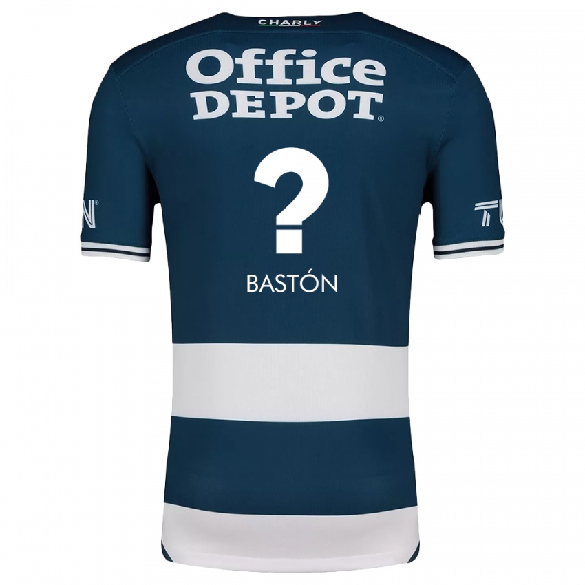 Heren Borja Bastón #0 Blauw Wit Thuisshirt Thuistenue 2024/25 T-Shirt