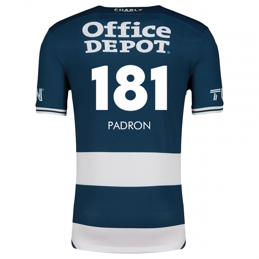 Heren Romeo Padrón #181 Blauw Wit Thuisshirt Thuistenue 2024/25 T-Shirt