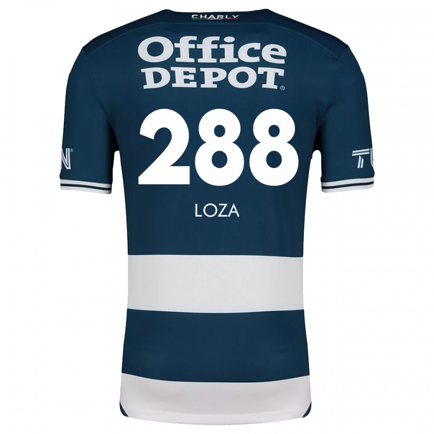 Heren Santino Loza #288 Blauw Wit Thuisshirt Thuistenue 2024/25 T-Shirt