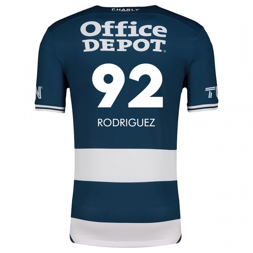 Heren Sergio Rodríguez #92 Blauw Wit Thuisshirt Thuistenue 2024/25 T-Shirt