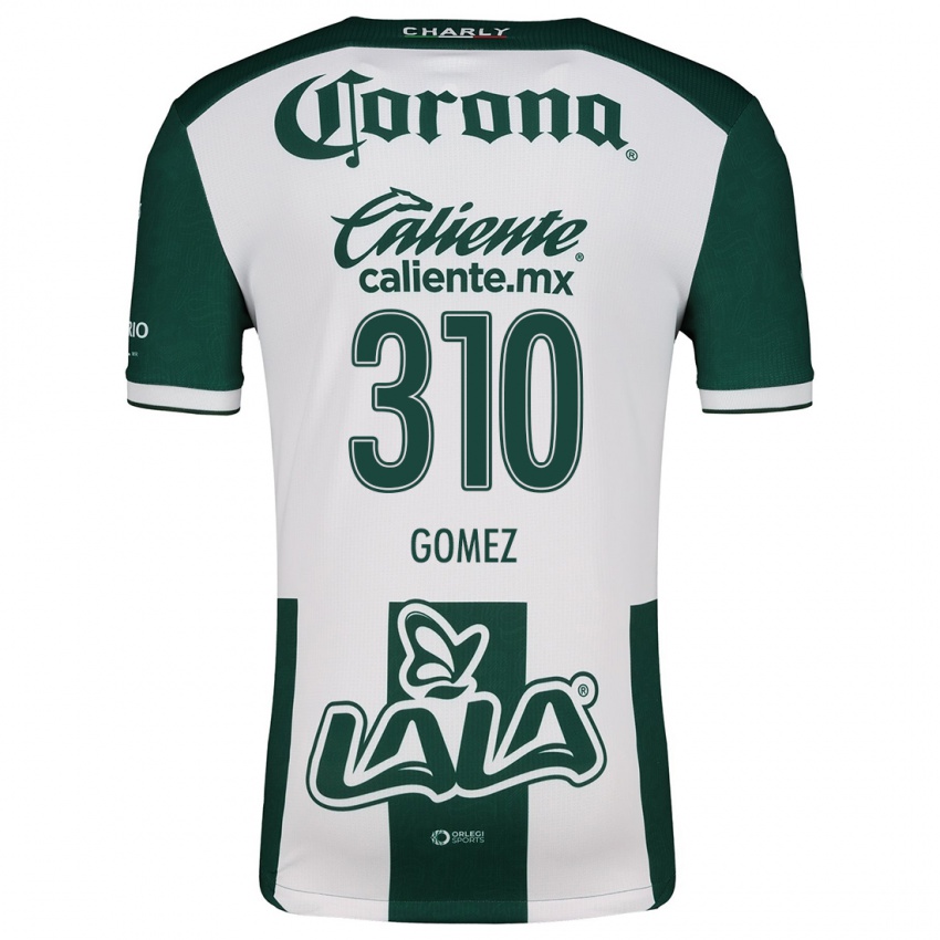 Heren Luis Gómez #310 Groen Wit Thuisshirt Thuistenue 2024/25 T-Shirt