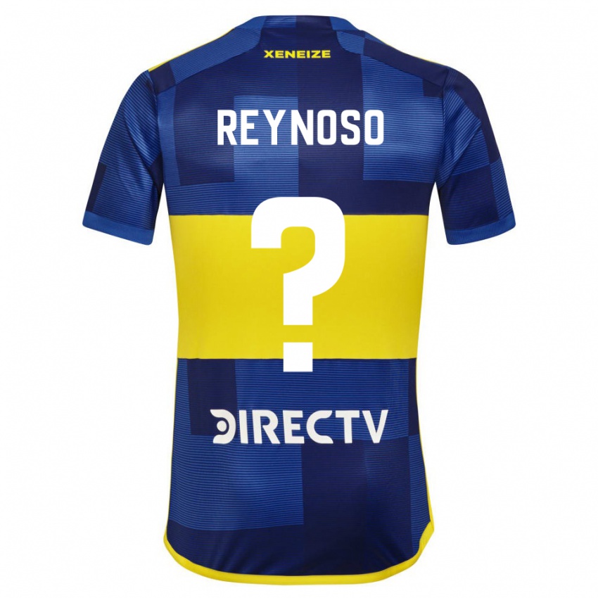 Heren Agustin Reynoso #0 Blauw Geel Thuisshirt Thuistenue 2024/25 T-Shirt