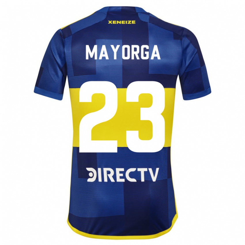 Heren Miriam Mayorga #23 Blauw Geel Thuisshirt Thuistenue 2024/25 T-Shirt