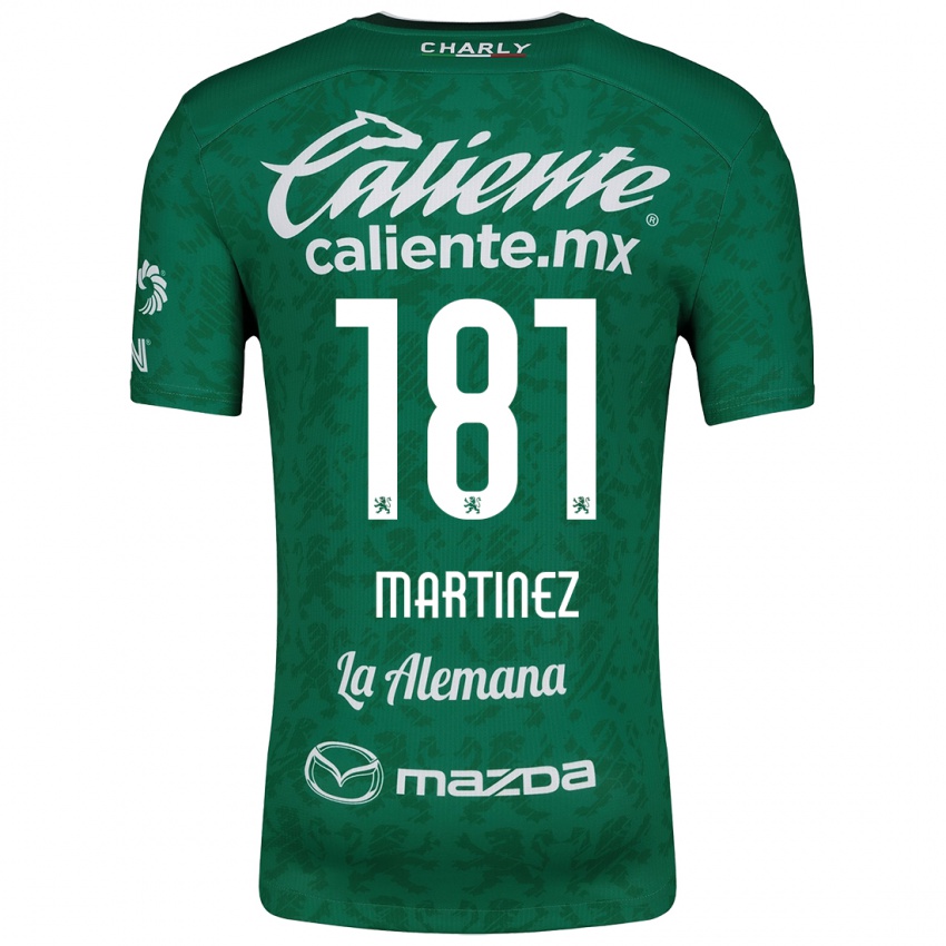 Heren Irving Martínez #181 Groen Wit Thuisshirt Thuistenue 2024/25 T-Shirt