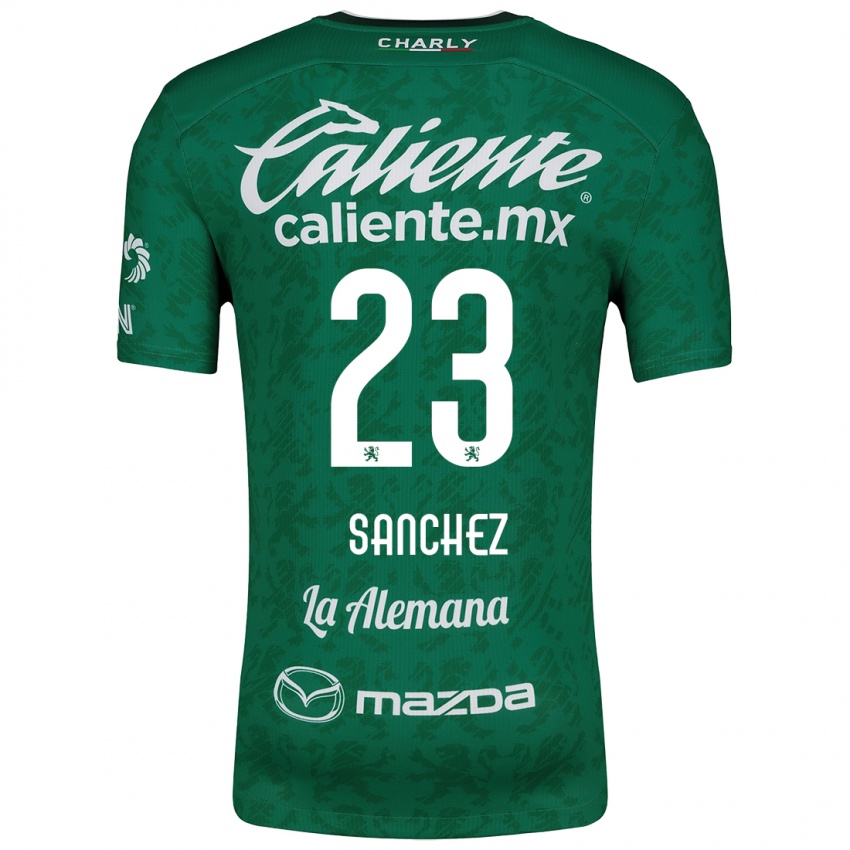 Heren Borja Sánchez #23 Groen Wit Thuisshirt Thuistenue 2024/25 T-Shirt