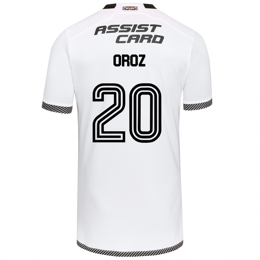 Heren Alexander Oroz #20 Wit Zwart Thuisshirt Thuistenue 2024/25 T-Shirt