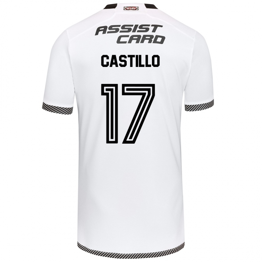 Heren Fabián Castillo #17 Wit Zwart Thuisshirt Thuistenue 2024/25 T-Shirt