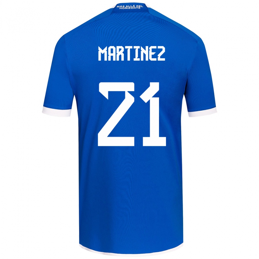 Heren Maria Martínez #21 Blauw Wit Thuisshirt Thuistenue 2024/25 T-Shirt