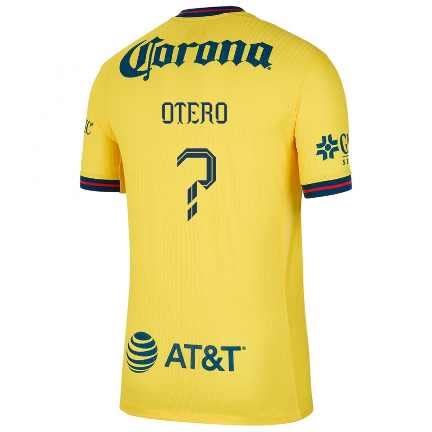 Heren Juan Otero #0 Geel Blauw Thuisshirt Thuistenue 2024/25 T-Shirt