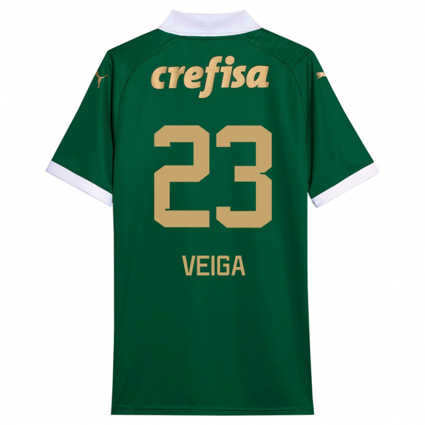 Heren Raphael Veiga #23 Groen Wit Thuisshirt Thuistenue 2024/25 T-Shirt