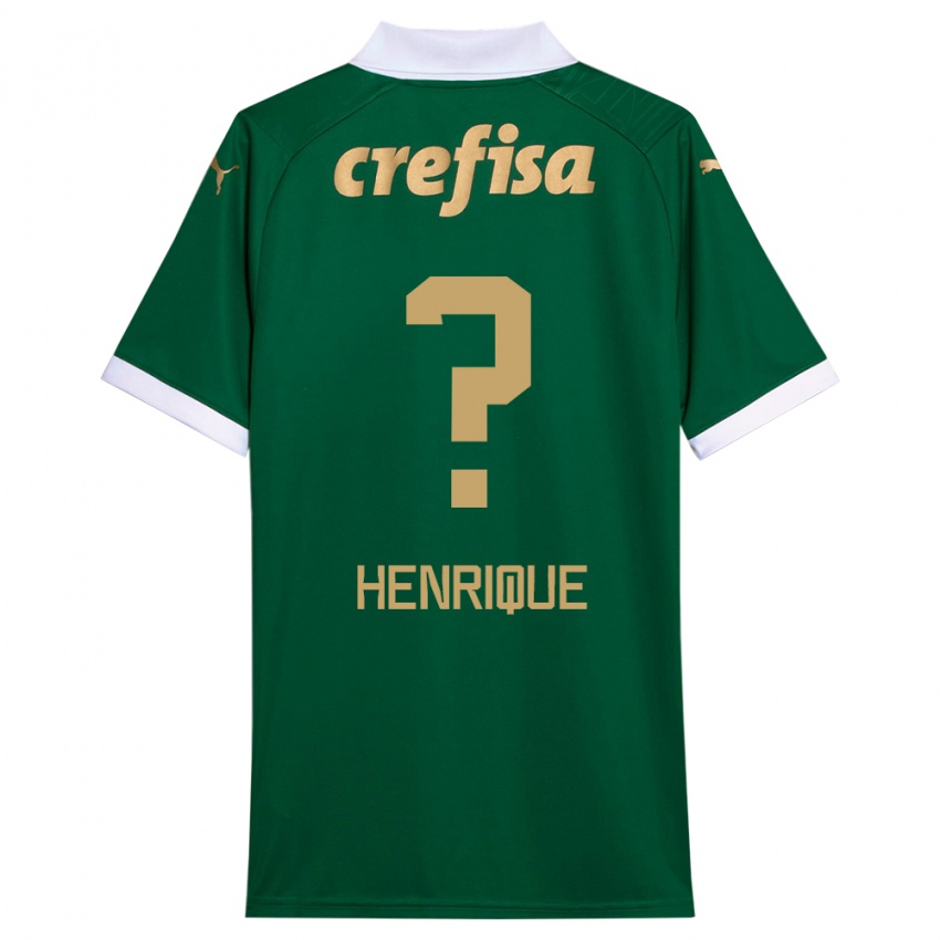 Heren Zé Henrique #0 Groen Wit Thuisshirt Thuistenue 2024/25 T-Shirt