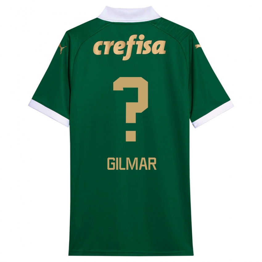 Heren Gilmar #0 Groen Wit Thuisshirt Thuistenue 2024/25 T-Shirt