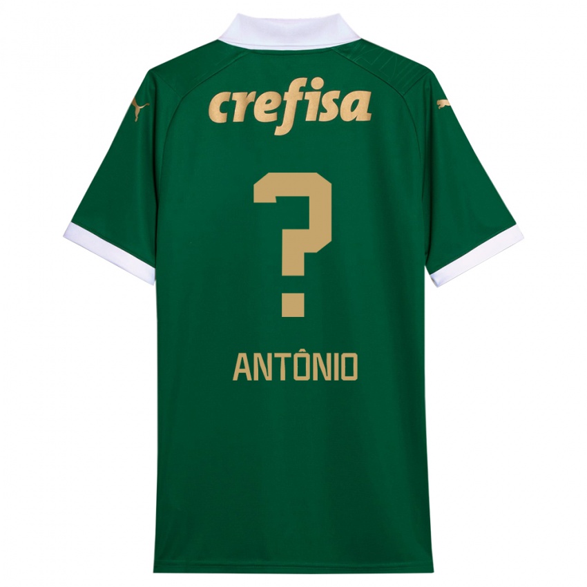 Heren Diogo Antônio #0 Groen Wit Thuisshirt Thuistenue 2024/25 T-Shirt