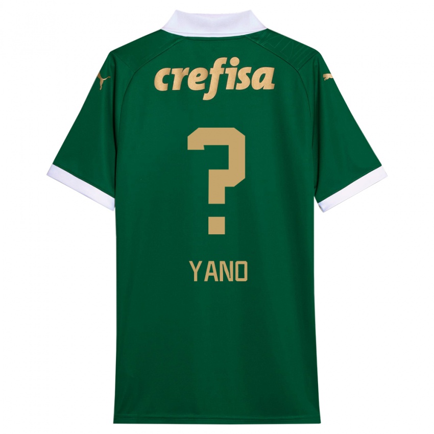 Heren Luiz Yano #0 Groen Wit Thuisshirt Thuistenue 2024/25 T-Shirt