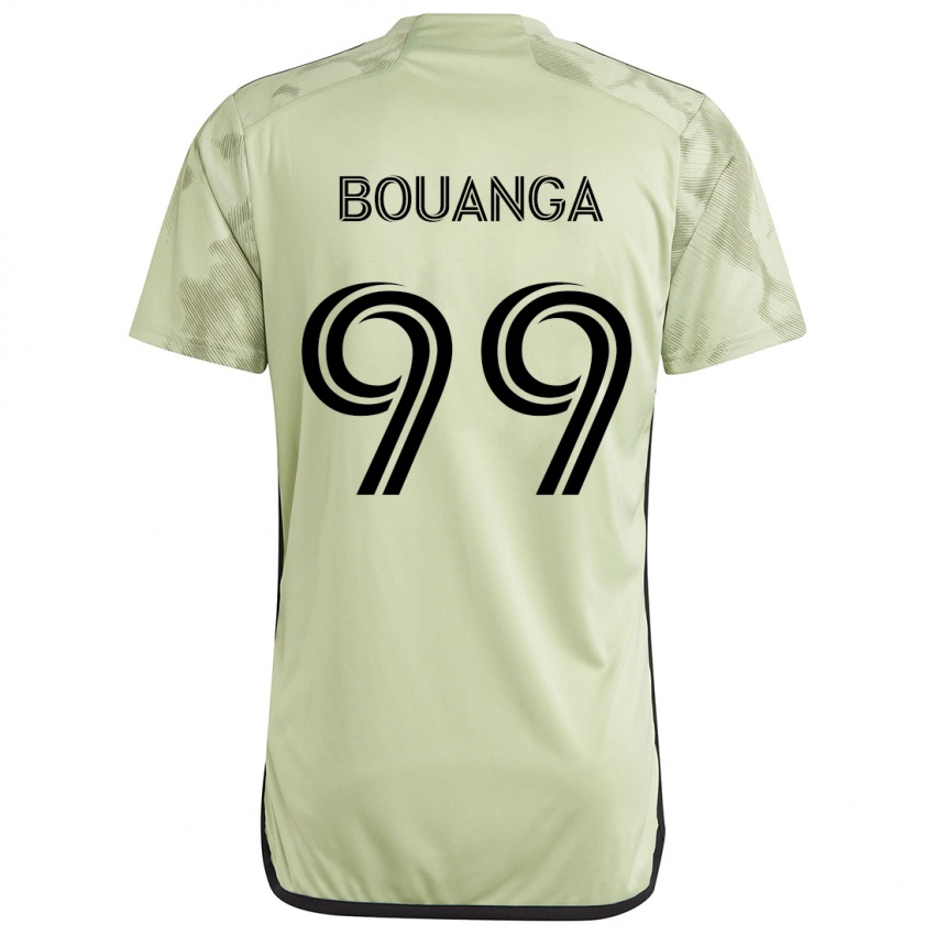 Heren Denis Bouanga #99 Licht Groen Uitshirt Uittenue 2024/25 T-Shirt