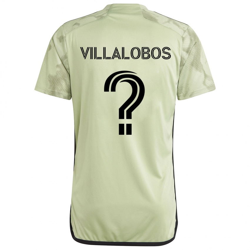 Heren Kristian Villalobos #0 Licht Groen Uitshirt Uittenue 2024/25 T-Shirt