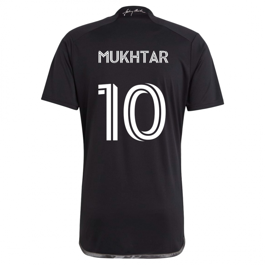 Heren Hany Mukhtar #10 Zwart Uitshirt Uittenue 2024/25 T-Shirt