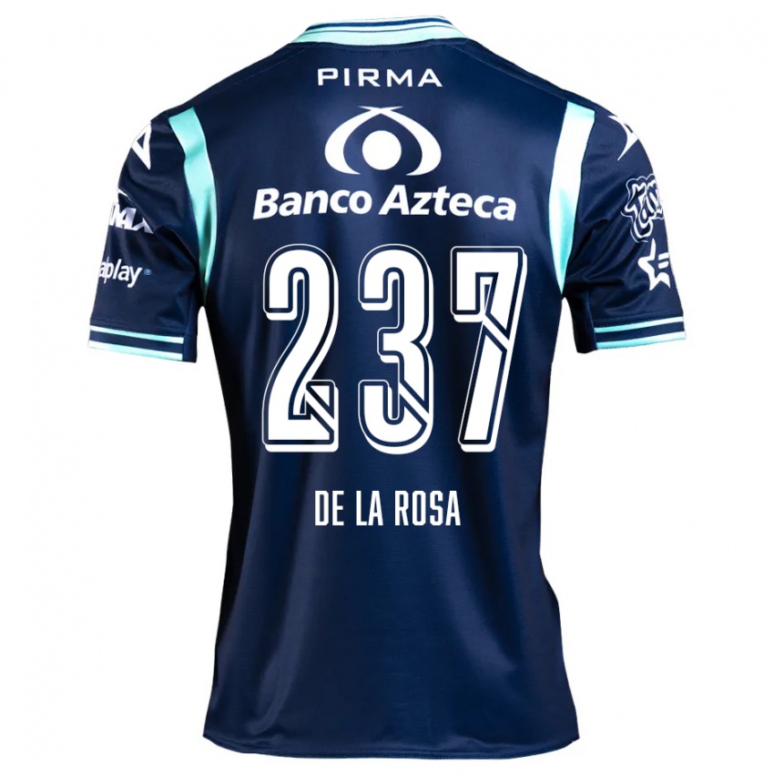 Heren Álvaro De La Rosa #237 Marineblauw Uitshirt Uittenue 2024/25 T-Shirt