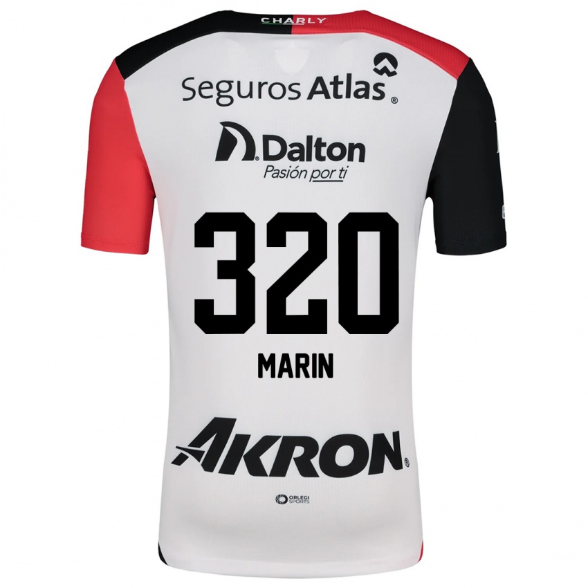 Heren Donato Marín #320 Wit Rood Zwart Uitshirt Uittenue 2024/25 T-Shirt