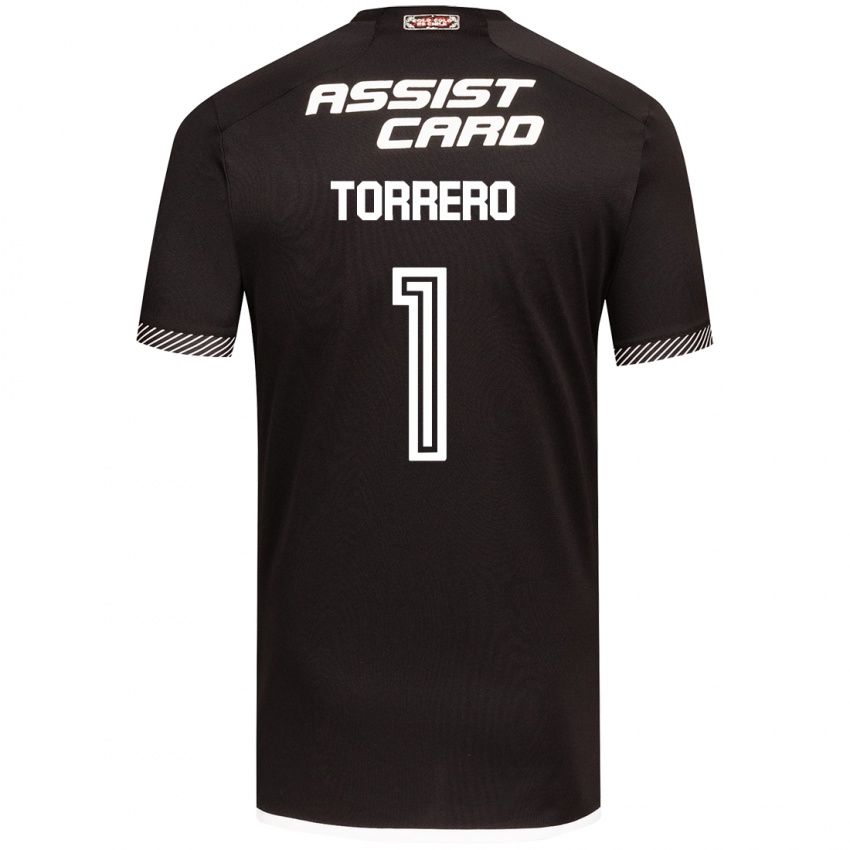 Heren Ryann Torrero #1 Zwart Wit Uitshirt Uittenue 2024/25 T-Shirt