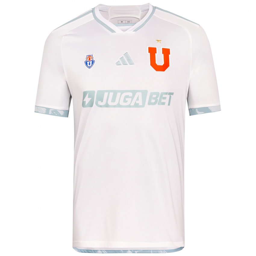 Heren Yisel Aquino #11 Wit Grijs Uitshirt Uittenue 2024/25 T-Shirt