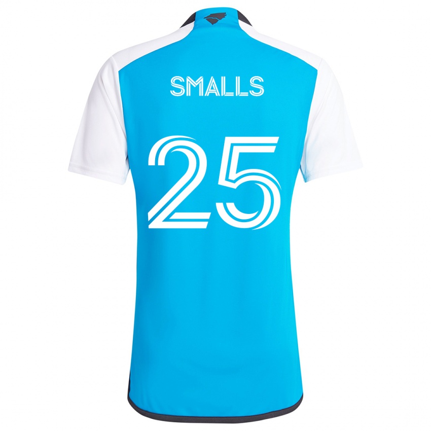 Dames Tyger Smalls #25 Blauw Wit Thuisshirt Thuistenue 2024/25 T-Shirt